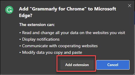 如何在 Microsoft Edge 中安装 Google Chrome 扩展